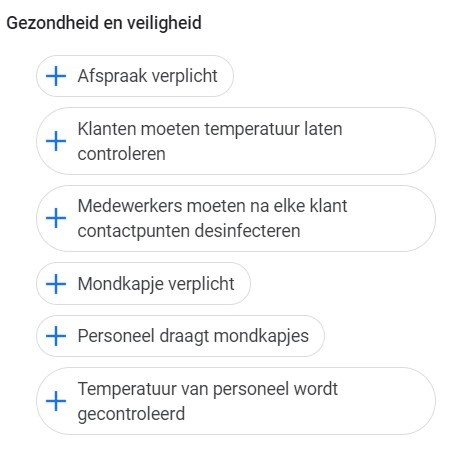 GMB attribuut gezondheid en veiligheid